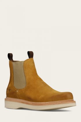 Frye Hudson Chelsea Wedge - Golden-rod Frye Hudson Chelsea Wedge - Golden-rod