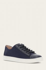 Frye Ivy Canvas Low Lace - Navy Frye Ivy Canvas Low Lace - Navy