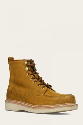 Frye Hudson Workboot Wedge - Golden-rod Frye Hudson Workboot Wedge - Golden-rod