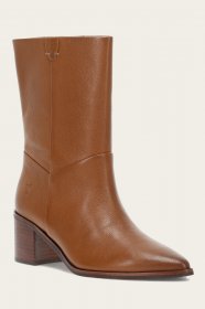 Frye Sadie Softy Mid - Dark-latte Frye Sadie Softy Mid - Dark-latte