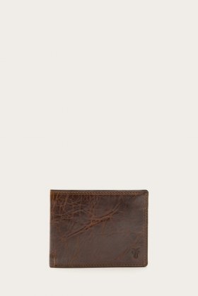 Frye Logan Slim Id Billfold - Dark Brown Frye Logan Slim Id Billfold - Dark Brown