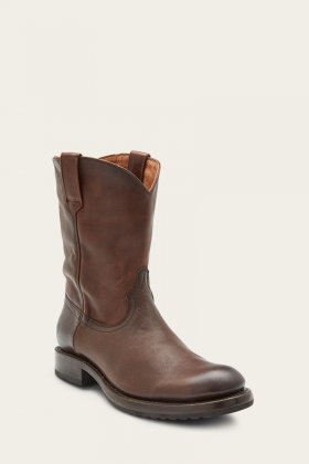 Frye Duke Roper - Dark-brown  Frye Duke Roper - Dark-brown