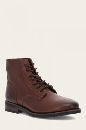 Frye Barrett Lace Up - Cognac  Frye Barrett Lace Up - Cognac