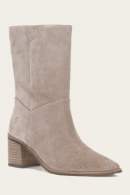 Frye Sadie Softy Mid - Taupe Frye Sadie Softy Mid - Taupe