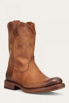 Frye Duke Roper - Tobacco  Frye Duke Roper - Tobacco